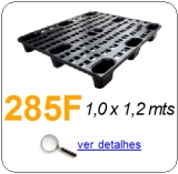 pallet plastico 285f