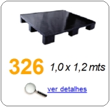 pallet plastico 326