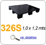 pallet plastico com sapata