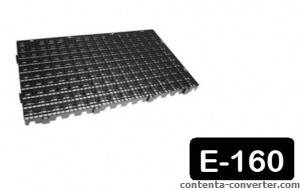 Piso Plástico PRP-E160 100x60x4,5 Estrado Plástico 100x60 cm
