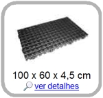 estrado plastico 100 x 60 cm