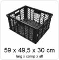 Caixas Plásticas Vazadas 1031
