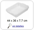 bandeja plastica 7,7 x 36,0 x 44,0 cm 060