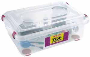 Organizador plástico 28 litros Organizador plástico 28 litros